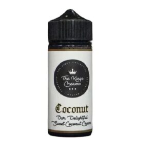 COCONUT 100ML E LIQUID THE KINGS CUSTARD