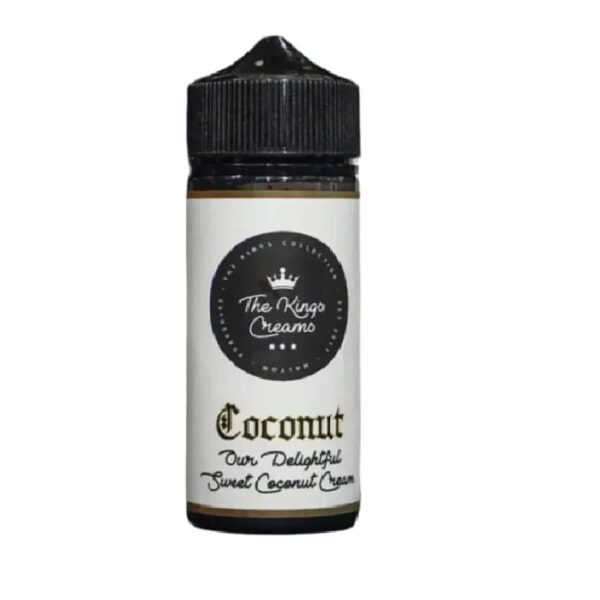 COCONUT 100ML E LIQUID THE KINGS CUSTARD