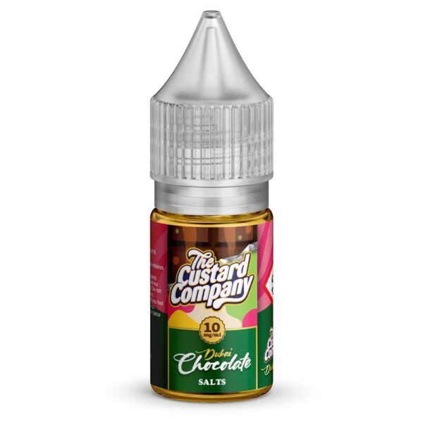 DUBAI CHOCOLATE 10ML NIC SALT THE CUSTARD COMPANY