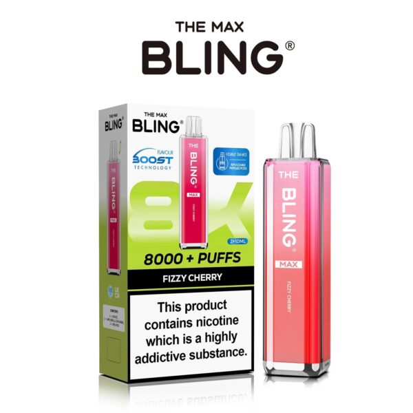 THE CRYSTAL BLING MAX 8000 PREFILLED POD VAPE KIT 20MG - Image 32