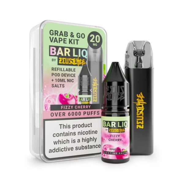 ZEUS JUICE GRAB AND GO STARTER KIT AND BAR LIQ SALT COMBO PACK - Image 6