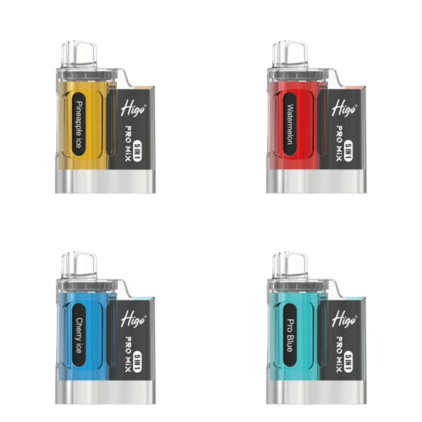 HIGO PRO MIX 5 IN 1 PREFILLED POD VAPE KIT 20MG
