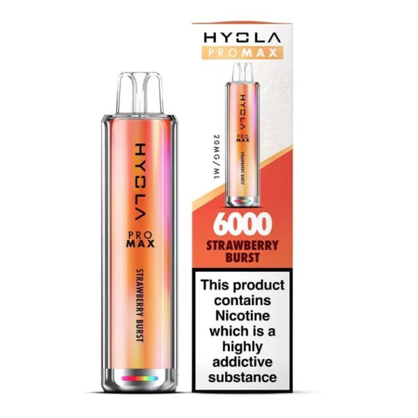 HYOLA PRO MAX 6000 PREFILLED POD VAPE KIT 20MG - Image 4