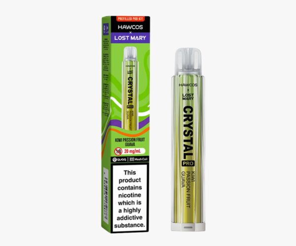 HAWCOS X LOST MARY CRYSTAL PRO 600 PREFILLED POD VAPE KIT 20MG - Image 26
