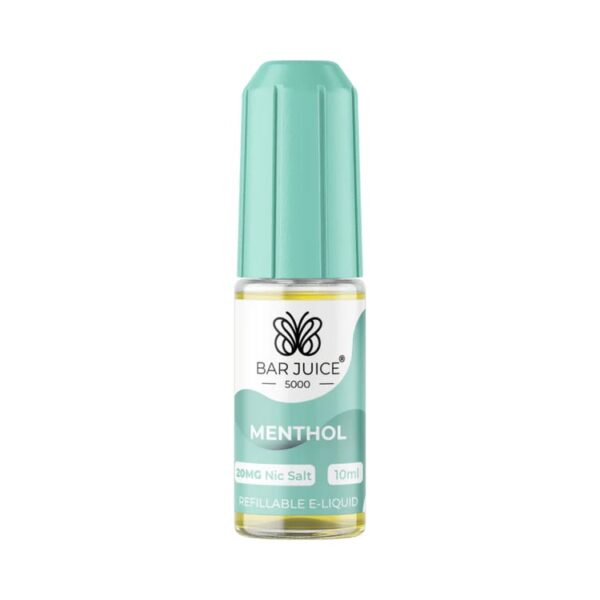 MENTHOL 10ML NIC SALT BAR JUICE 5000