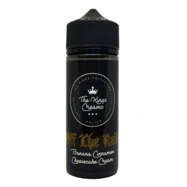 OFF THE RAILS 100ML E LIQUID THE KINGS CUSTARD