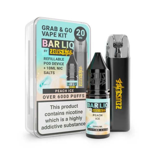 ZEUS JUICE GRAB AND GO STARTER KIT AND BAR LIQ SALT COMBO PACK - Image 9
