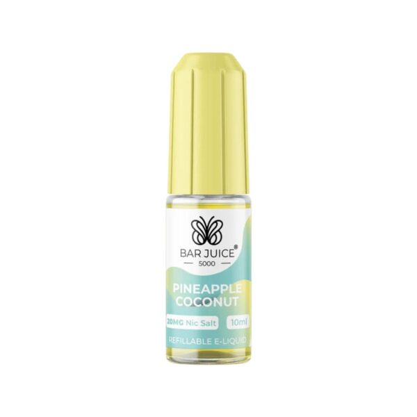 PINEAPPLE COCONUT 10ML NIC SALT BAR JUICE 5000