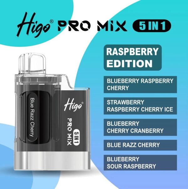 HIGO PRO MIX 5 IN 1 PREFILLED POD VAPE KIT 20MG - Image 14