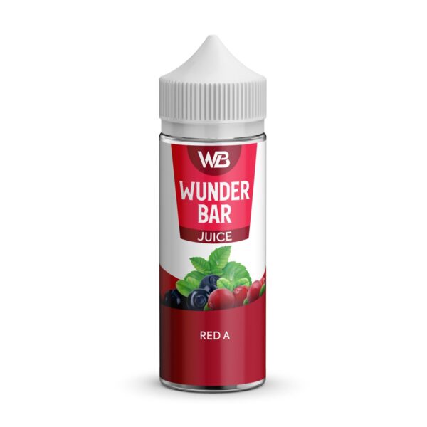 RED A 100ML E LIQUID WUNDER BAR