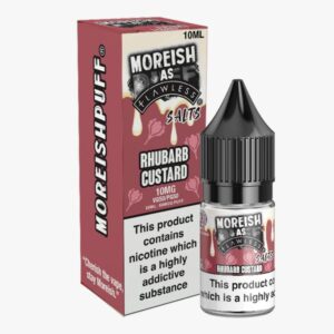 RHUBARB CUSTARD 10ML NIC SALT MOREISH PUFF