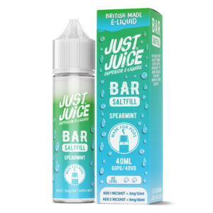 SPEARMINT BAR SALTFILL 40ML E LIQUID JUST JUICE
