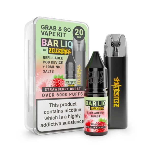 ZEUS JUICE GRAB AND GO STARTER KIT AND BAR LIQ SALT COMBO PACK - Image 10