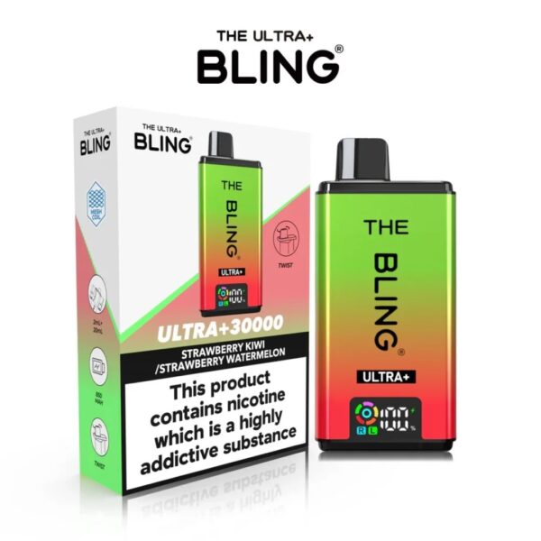 THE BLING ULTRA+ 30K PREFILLED POD VAPE KIT 20MG - Image 8