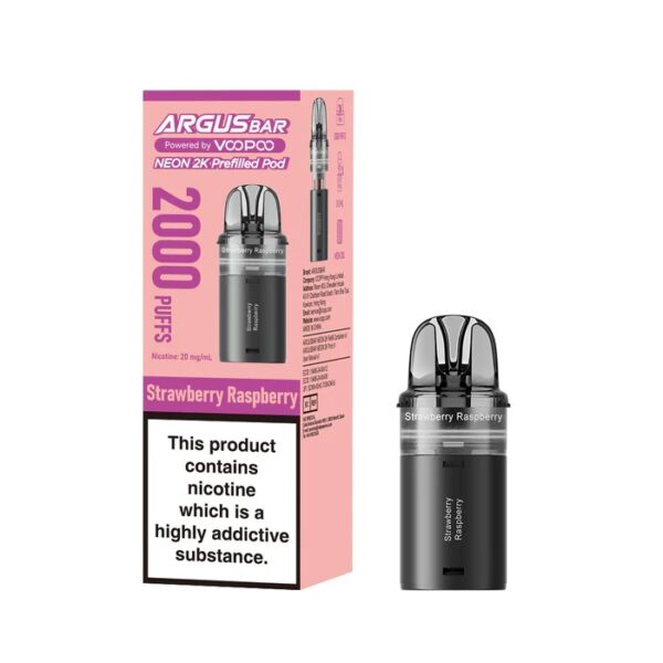 VOOPOO ARGUS BAR NEON 2K PREFILLED POD 20MG - Image 9