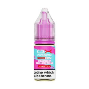 STRAWBERRY VANILLA ICE CREAM 10ML NIC SALT OX PASSION