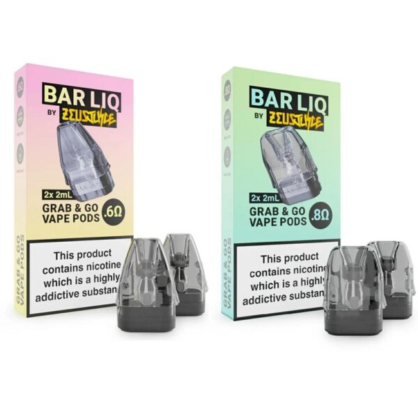 ZEUS JUICE GRAB & GO REPLACEMENT PODS (2 PACK)