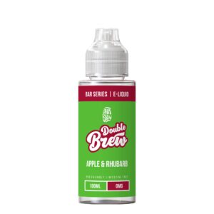 APPLE & RHUBARB 100ML E LIQUID DOUBLE BREW BAR SERIES