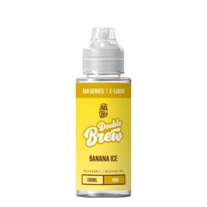 BANANA ICE 100ML E LIQUID DOUBLE BREW BAR SERIES
