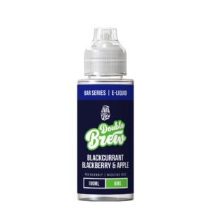 BLACKCURRANT BLACKBERRY & APPLE 100ML E LIQUID DOUBLE BREW BAR SERIES