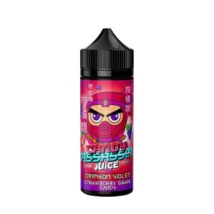 CRIMSON VIOLET 100ML E LIQUID CANDY ASSASSIN JUICE