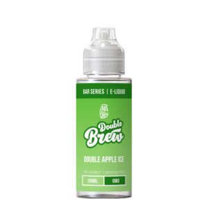 DOUBLE APPLE ICE 100ML E LIQUID DOUBLE BREW BAR SERIES