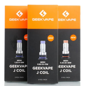 GEEKVAPE J SERIES REPLACEMENT COILS (5 PACK)