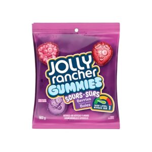 GUMMIES SOURS BERRIES 182G JOLLY RANCHER (CANADIAN)