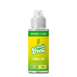 LEMON & LIME 100ML E LIQUID DOUBLE BREW BAR SERIES