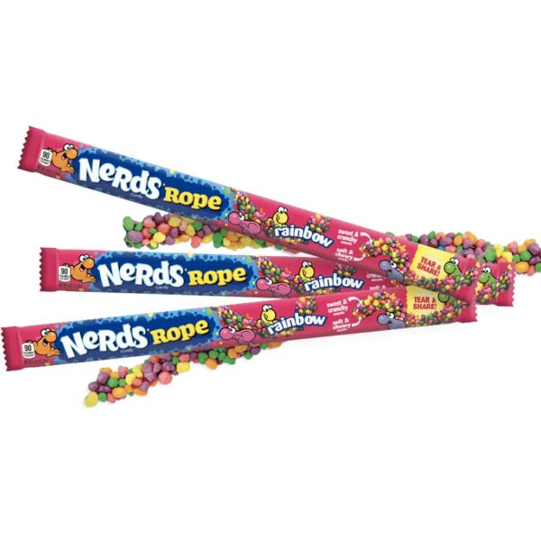 NERDS RAINBOW ROPE CANDY BY NESTLE