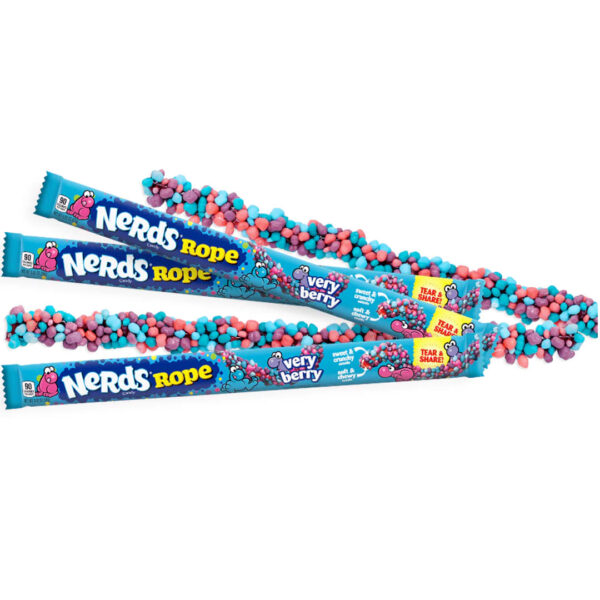 NERDS VERY BERRY ROPE CANDY BY NESTLE