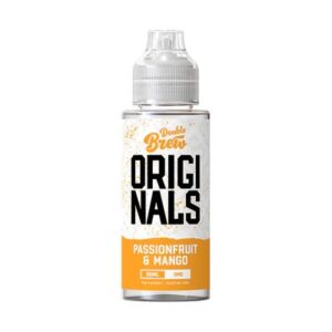 PASSIONFRUIT & MANGO 100ML E LIQUID DOUBLE BREW ORIGINALS