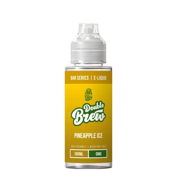 PINEAPPLE ICE 100ML E LIQUID DOUBLE BREW BAR SERIES