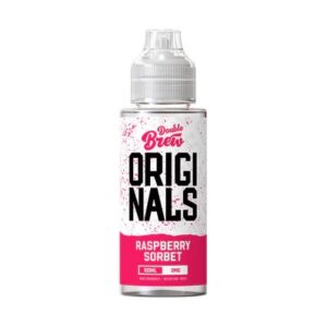 RASPBERRY SORBET 100ML E LIQUID DOUBLE BREW ORIGINALS