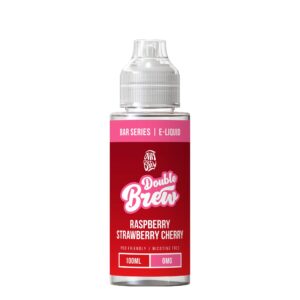 RASPBERRY STRAWBERRY CHERRY 100ML E LIQUID DOUBLE BREW BAR SERIES