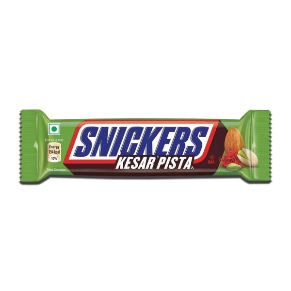 SNICKERS KESAR PISTA 40G CHOCOLATE BAR
