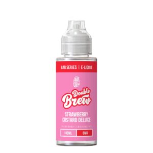 STRAWBERRY CUSTARD DELUXE 100ML E LIQUID DOUBLE BREW BAR SERIES