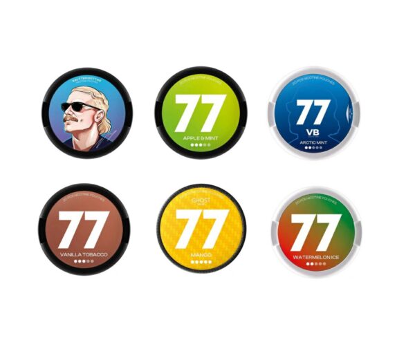 77 NICOTINE POUCHES