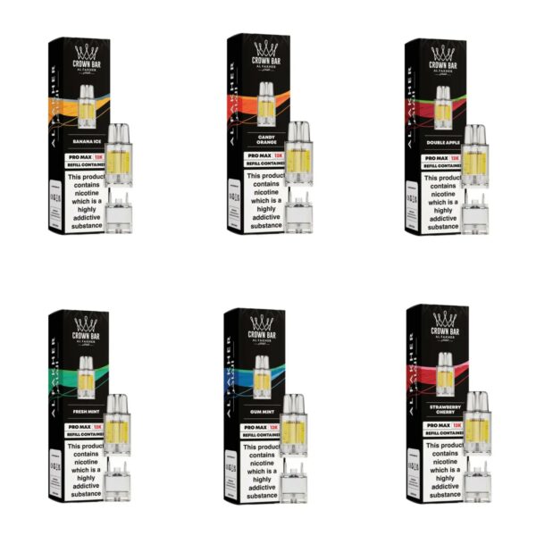 AL FAKHER CROWN BAR PRO MAX 12K PREFILLED POD 20MG