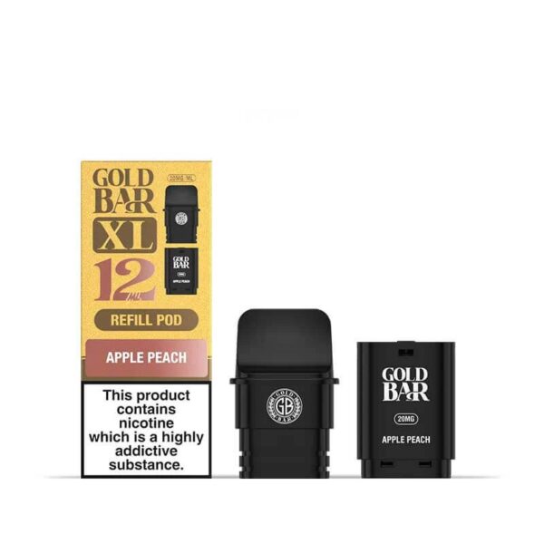 GOLD BAR XL 10K PREFILLED POD REFILL PACK 20MG - Image 6