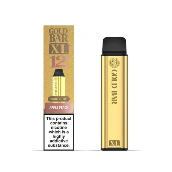 GOLD BAR XL 10K PREFILLED POD VAPE KIT 20MG - Image 6