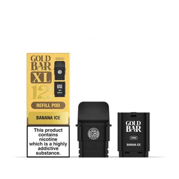 GOLD BAR XL 10K PREFILLED POD REFILL PACK 20MG - Image 8