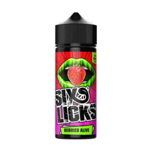 BERRIED ALIVE 100ML E LIQUID SIX LICKS