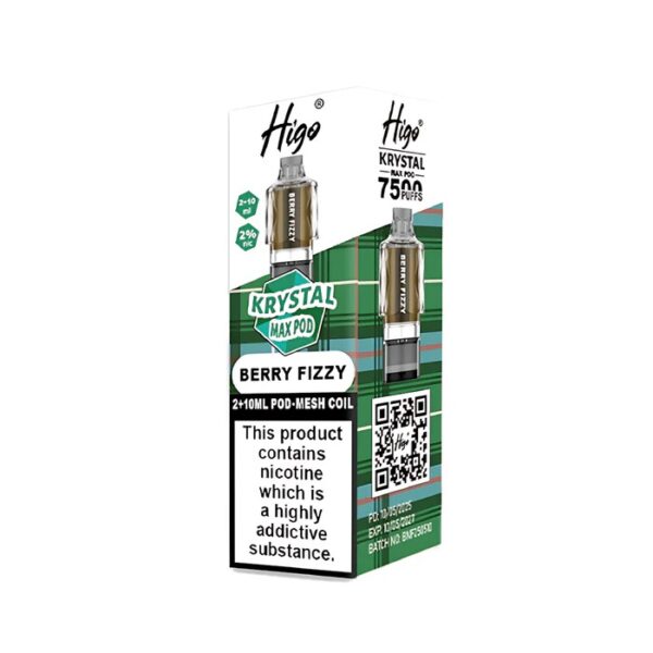 HIGO KRYSTAL MAX 7500 PREFILLED POD 20MG - Image 3