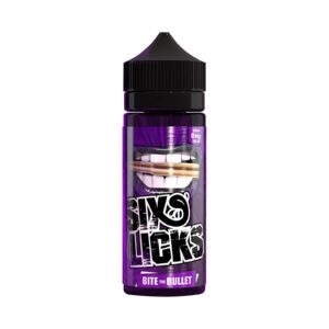 BITE THE BULLET 100ML E LIQUID SIX LICKS