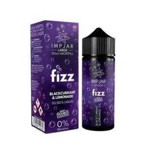 BLACKCURRANT & LEMONADE FIZZ 100ML E LIQUID IMP JAR LARGE