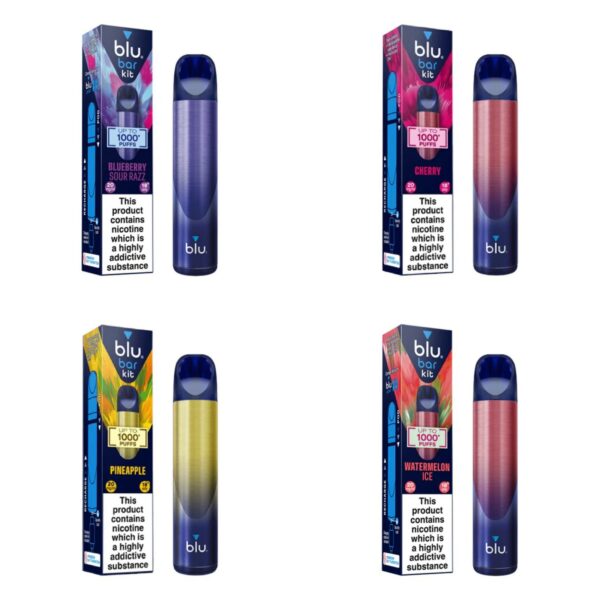 BLU BAR 1000 PREFILLED POD VAPE KIT 20MG