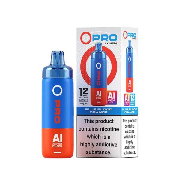 INSTA O PRO 10K PREFILLED POD VAPE KIT 20MG - Image 2