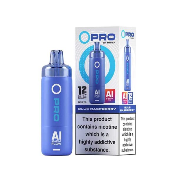 INSTA O PRO 10K PREFILLED POD VAPE KIT 20MG - Image 4