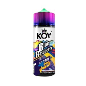 BLUE RASPBERRY SHERBET RANGE 100ML E LIQUID KOV EXP